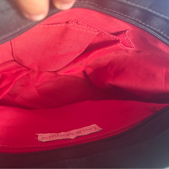 Embroidered Cat Design Black Tote Bag - Picture 5 of 16